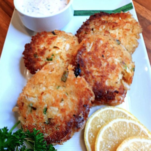 How to make Joe's Crab Cakes with Green Tomato Remoulade